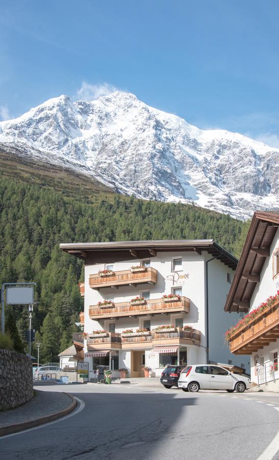 Hotel Alpin Garni Die Kleine Post Solda Zewnętrze zdjęcie