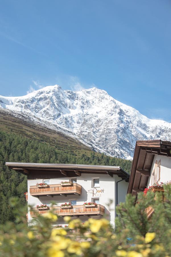 Hotel Alpin Garni Die Kleine Post Solda Zewnętrze zdjęcie